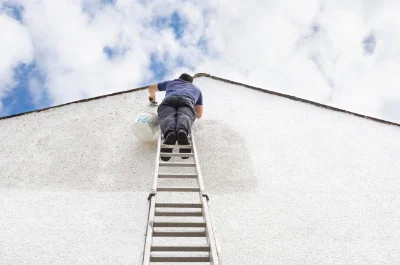 Peinture extérieure à Lainsecq — façades et ravalement